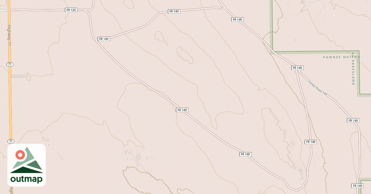 Map of ROAD 149