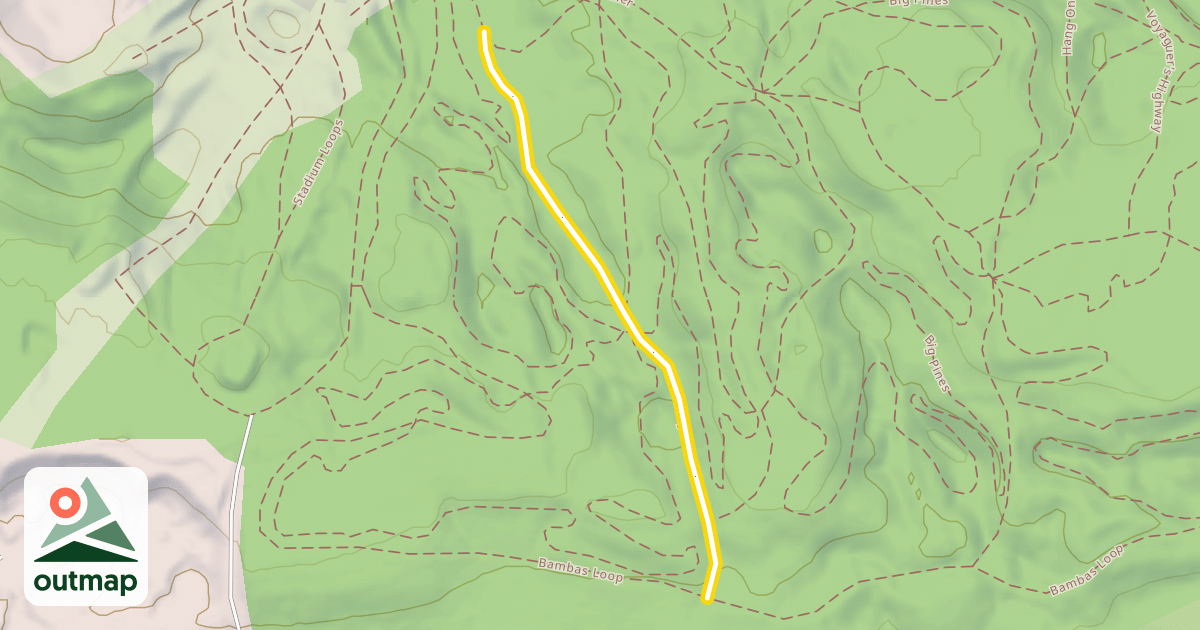 Map of Pine Valley