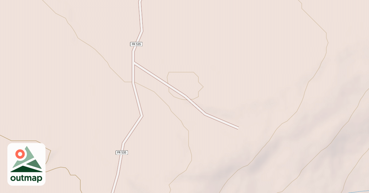 Map of HAPPY CANYON SPUR 1B