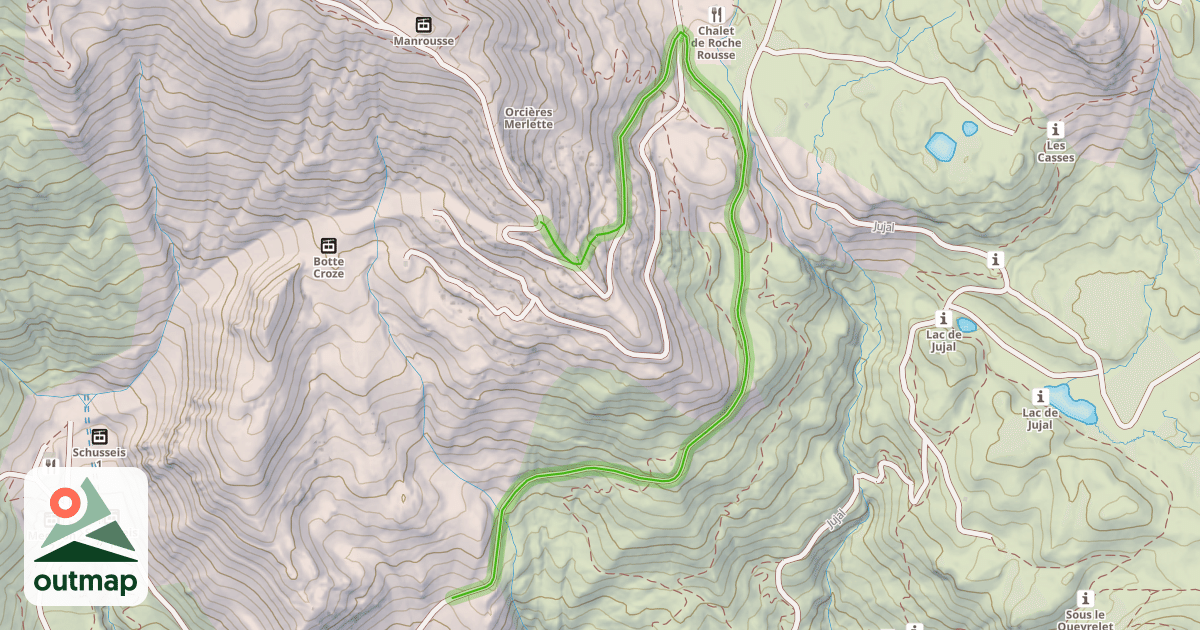 Map of Chardonnets