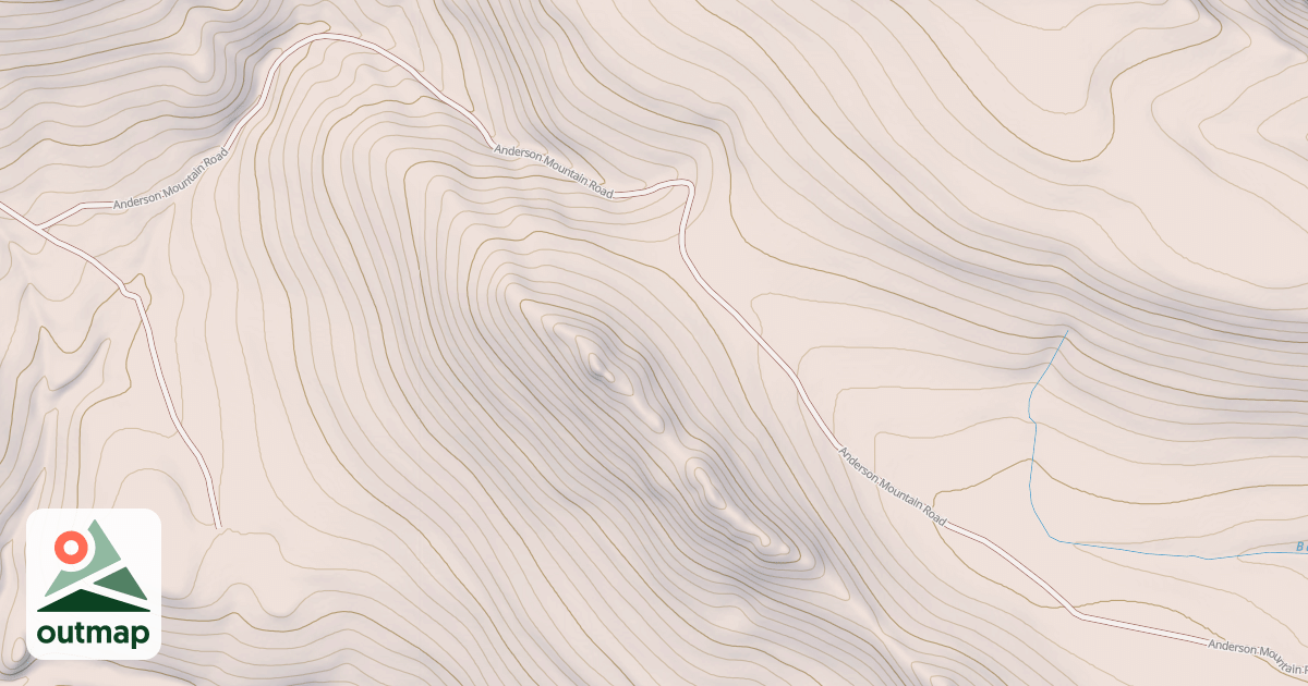 Map of Desert Trail  (Unmarked)
