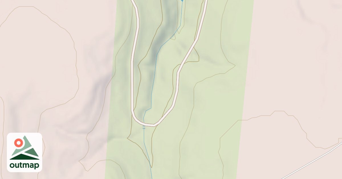 Map of Big Woods Canyon Atv Trail