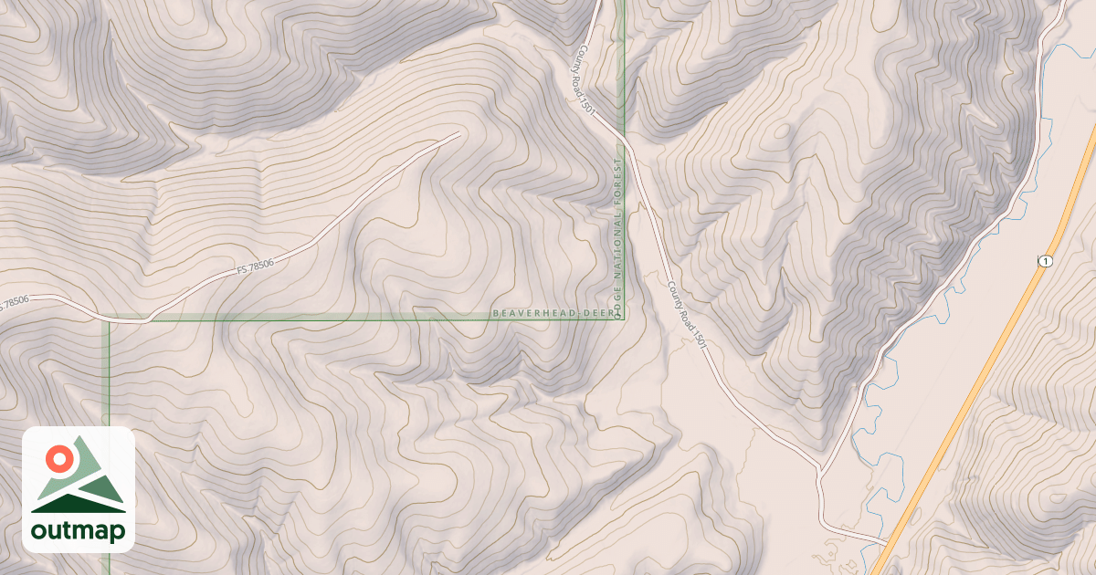 Map of SAWMILL CR
