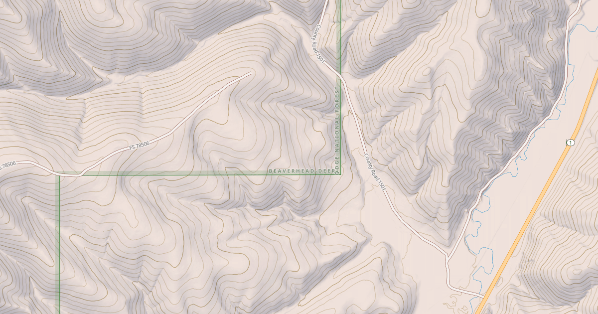 Map preview of SAWMILL CR