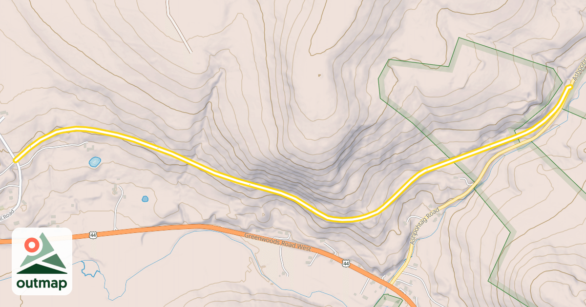 Map of Stoney Lonesome Trail