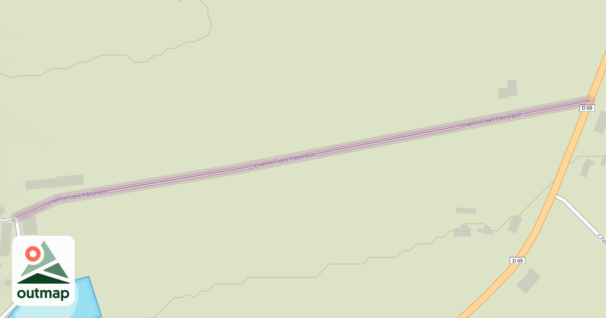 Map of Chemin des Pâturaux
