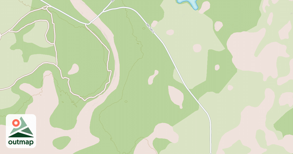 Map of USFS Motor Vehicle Use Map Roads {A00783DB-CF21-4805-A364-C14BB0FE5837}