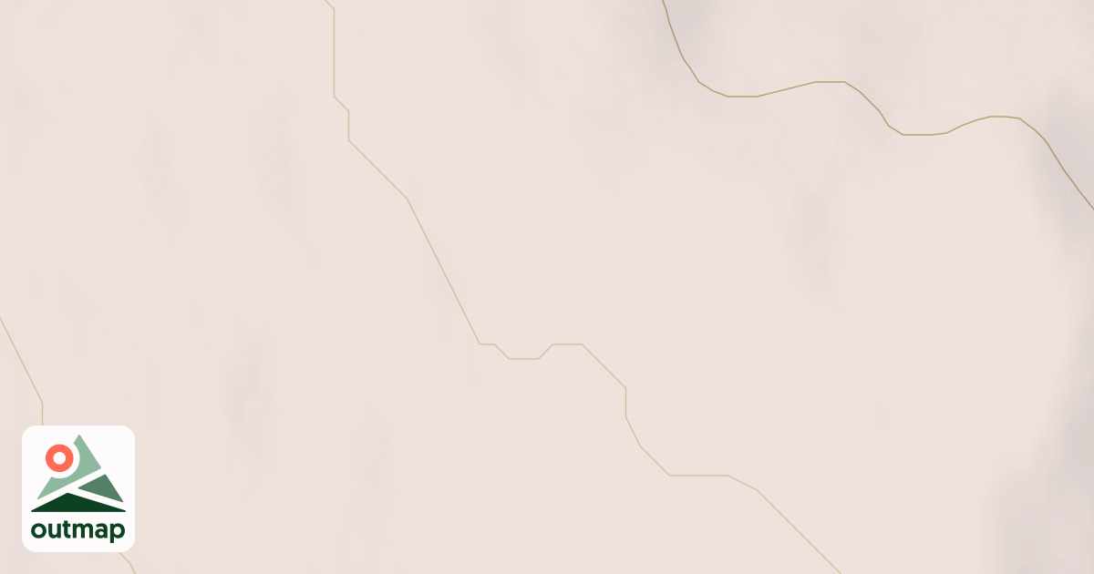 Map of Windy Creek Subsistence Ohv Trail