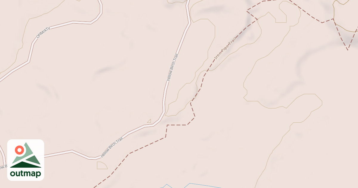 Map of Straight Arrows Trail