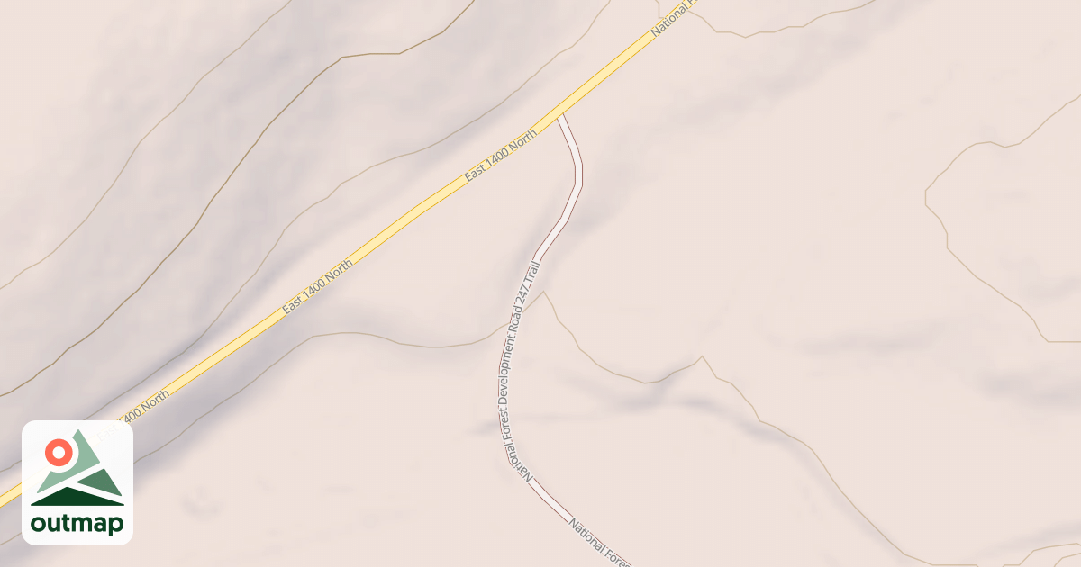 Map of LOWER GOOSE LAKE