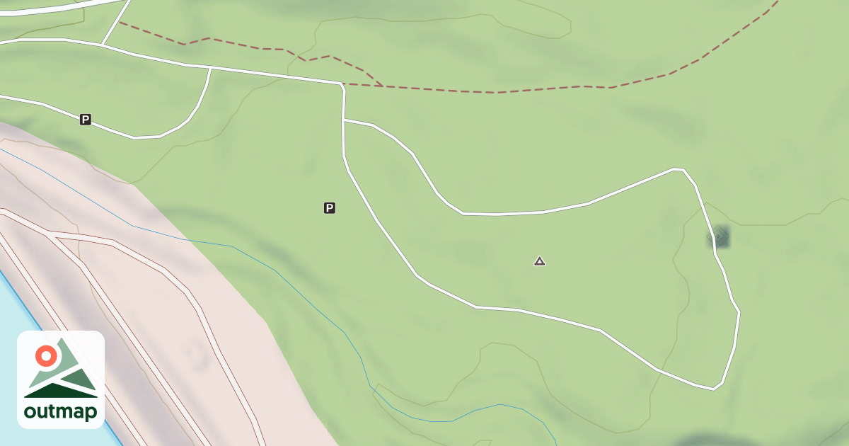 Map of (FDR) LAKE COMO CAMPGROUND