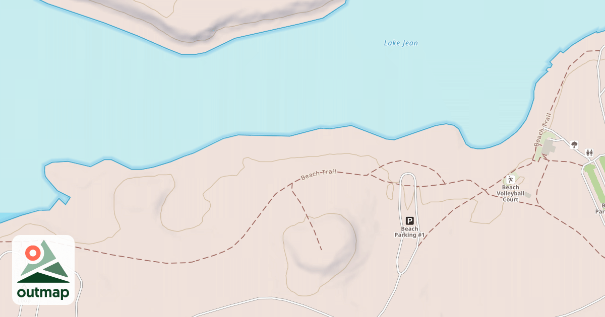 Map of Ricketts Glen State Park Trails