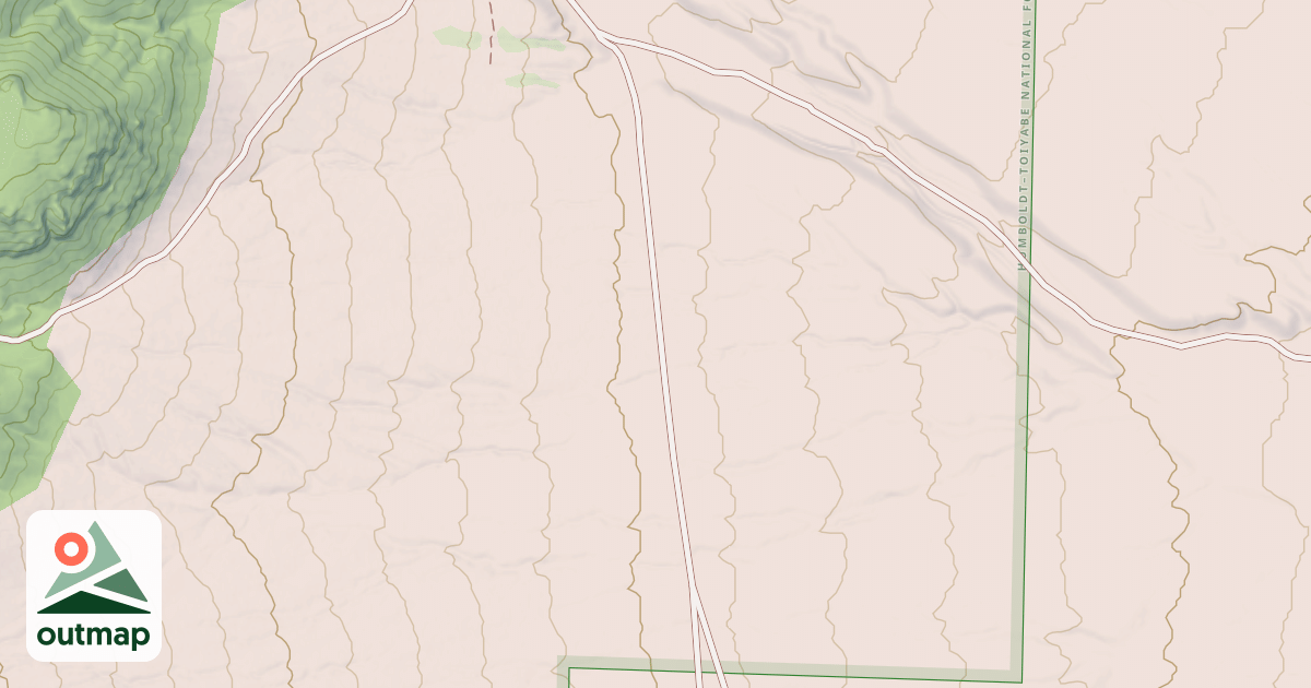 Map of JUNE CANYON BYPASS