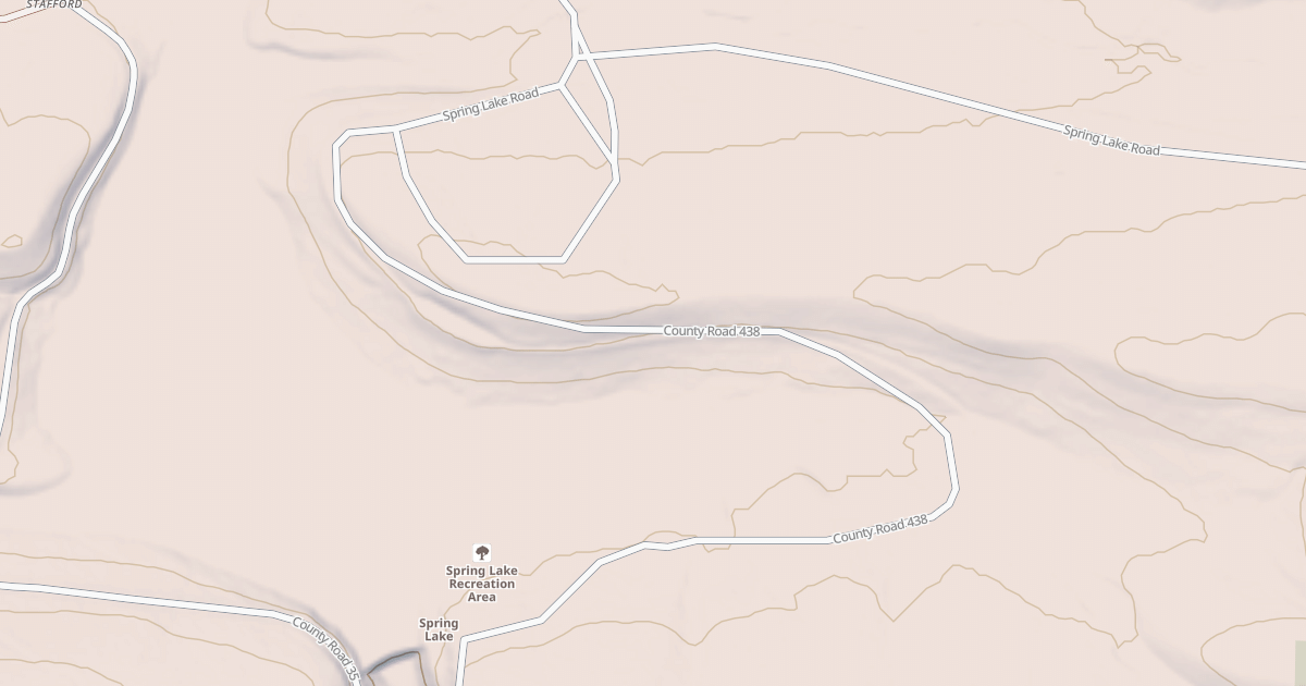 Map preview of SPRING LAKE REC AREA MAIN ROAD