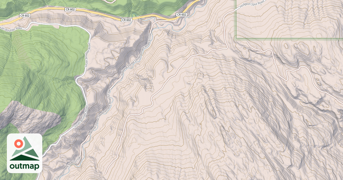 Map of USFS Motor Vehicle Use Map Roads {276E3239-2941-44A2-B41A-89EF44A144E2}
