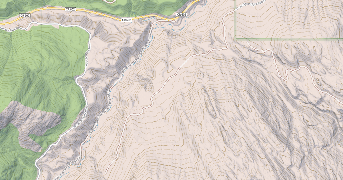 Map preview of USFS Motor Vehicle Use Map Roads {276E3239-2941-44A2-B41A-89EF44A144E2}
