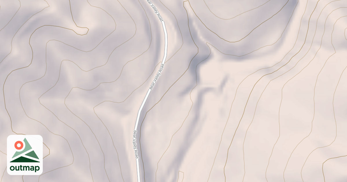 Map of BIKE TRAILHEAD