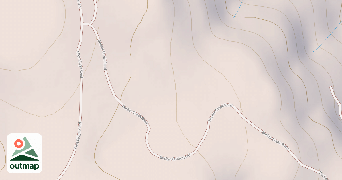 Map of BECKER CREEK