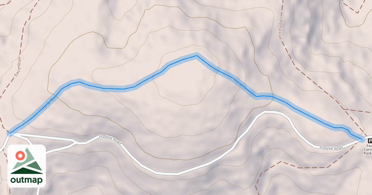 Map of Up & Over
