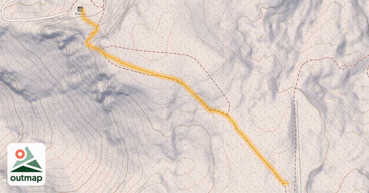 Map of Combe Ratin