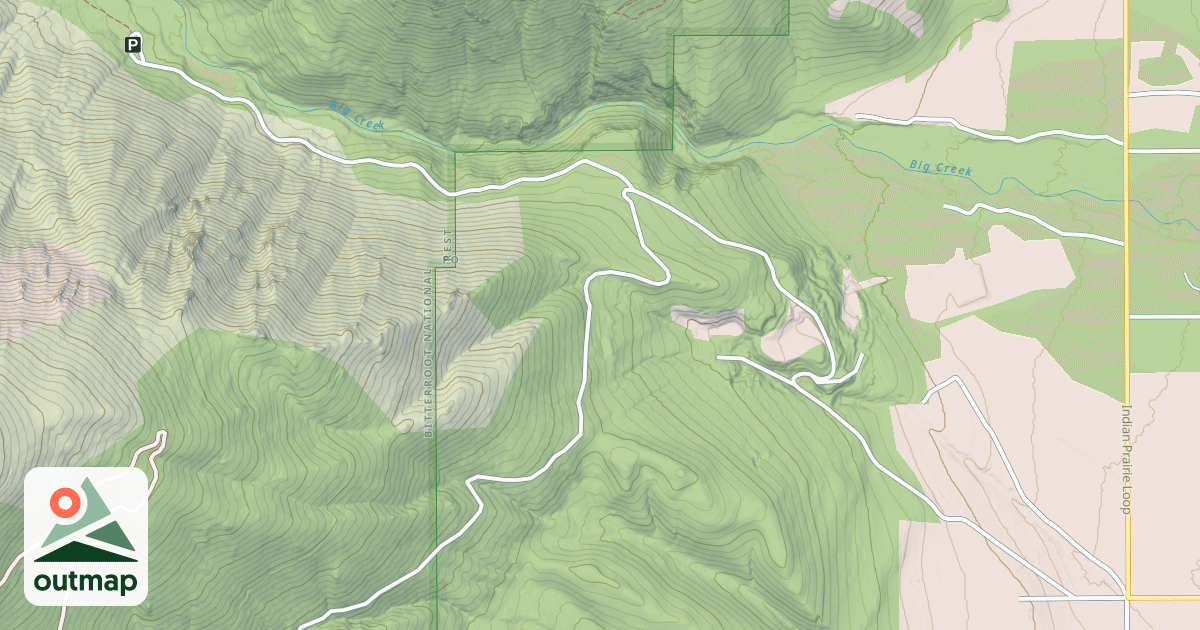 Map of (FDR) BIG CREEK