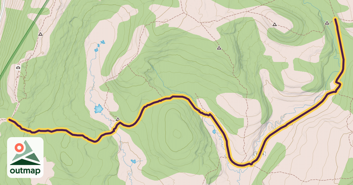 Map of Dobbin Grade Trail