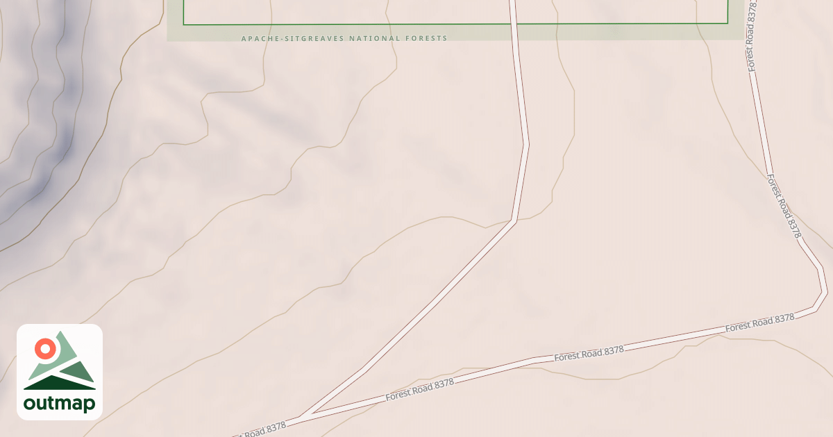 Map of USFS National Forest System Roads {550B0AEE-0B49-40A4-B711-65310EF2506C}