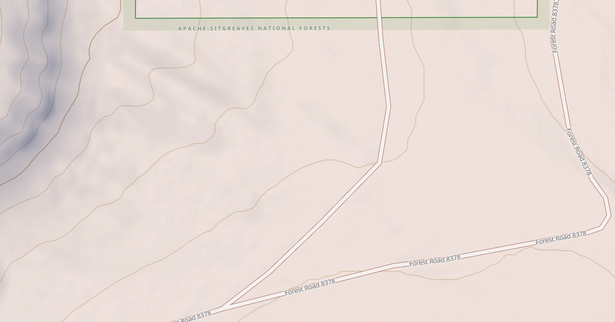 Map preview of USFS National Forest System Roads {550B0AEE-0B49-40A4-B711-65310EF2506C}