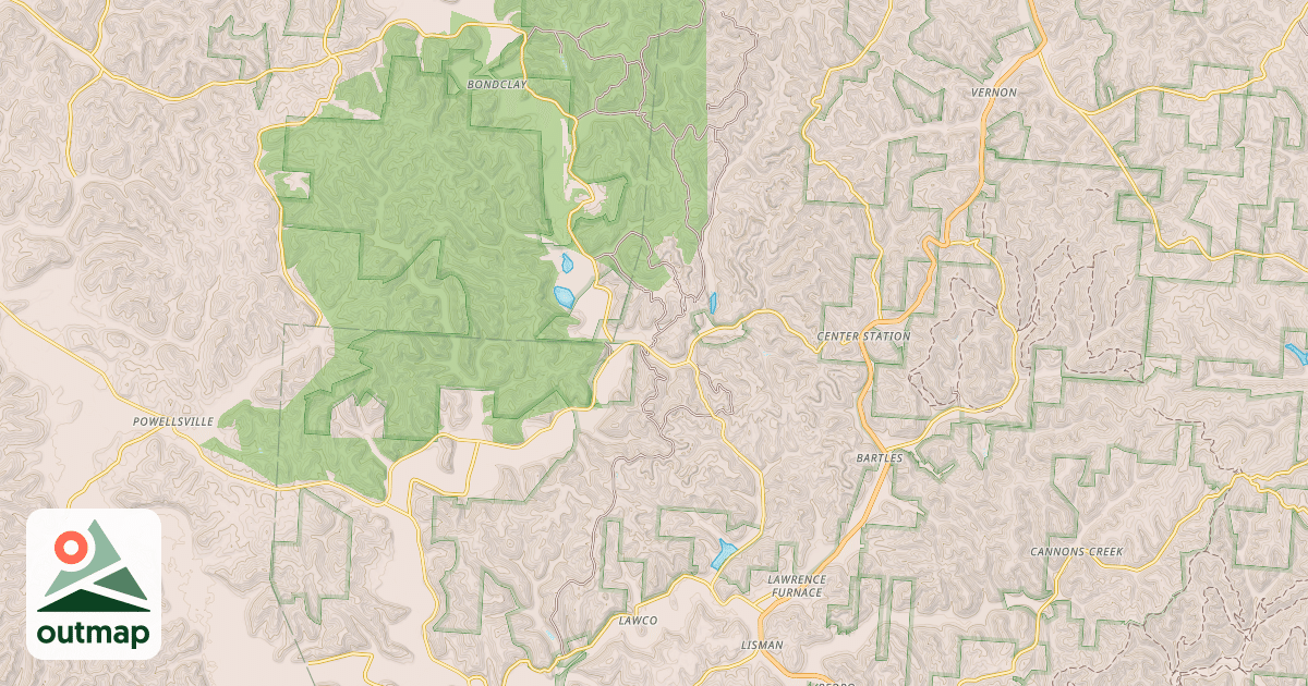 Map of SUPERIOR CORRIDOR