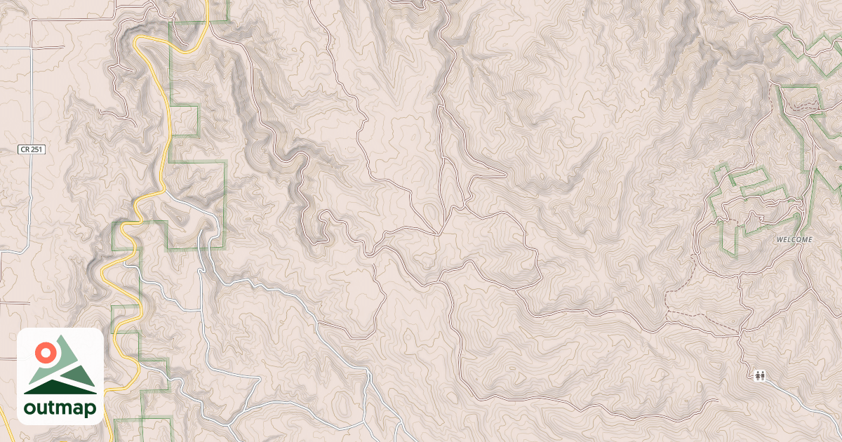 Map of SURPRISE GULCH