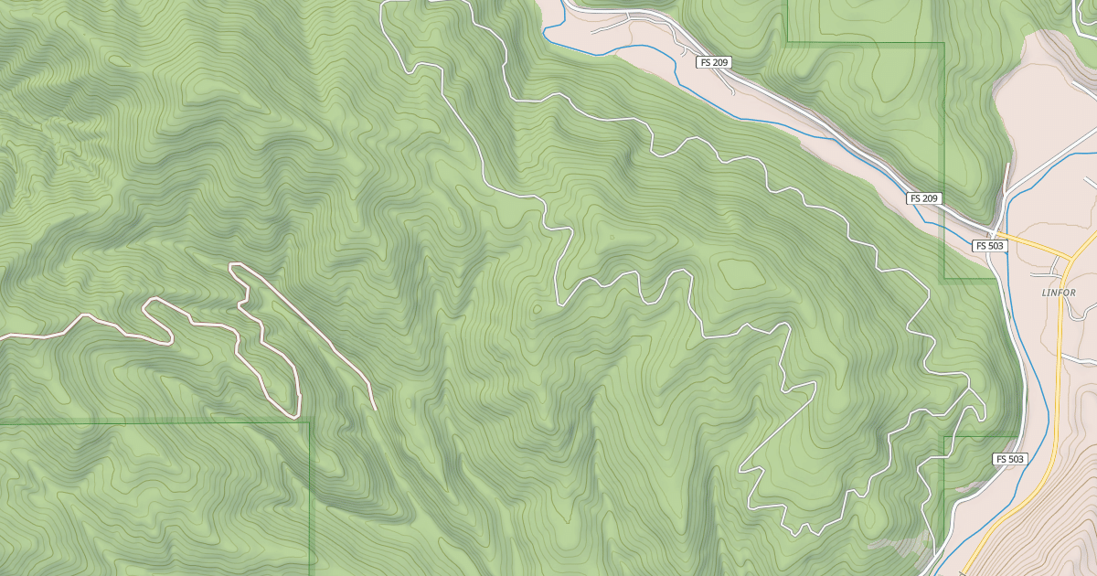 Map preview of LINFOR LOOP