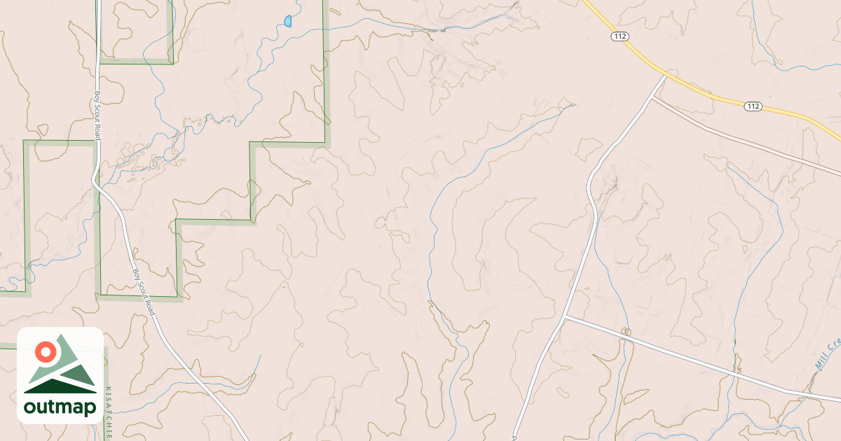 Map of BURTON