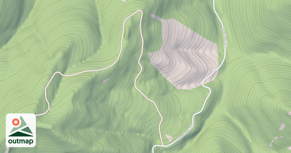 Map of 2213-2.1R