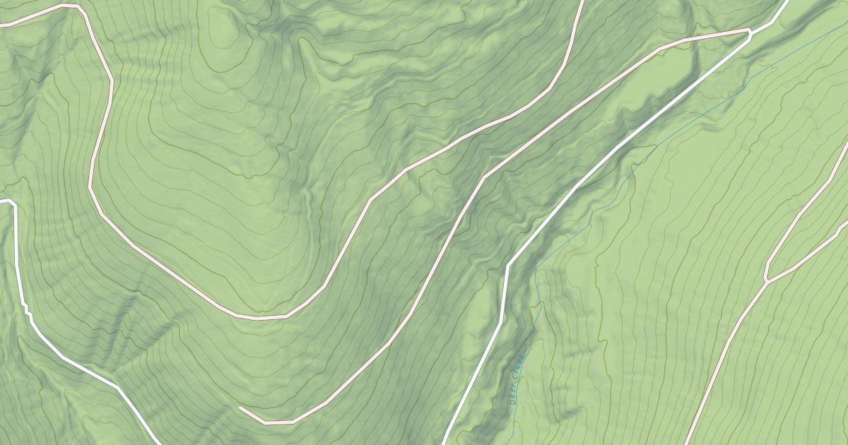 Map preview of LOWER DEER RUBY