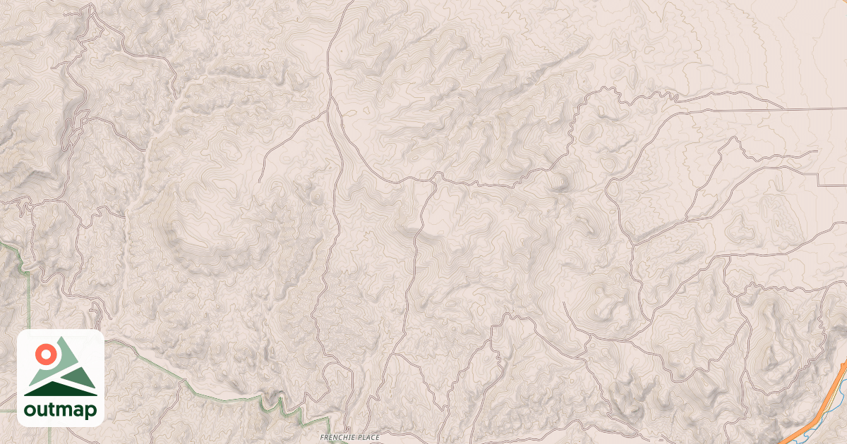Map of BLM National GTLF Public Motorized Roads 58296584-f8a1-43a3-8db7-a65f84b76f92