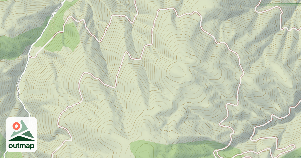 Map of (FDR) LAIRD CREEK-LORD DRAW
