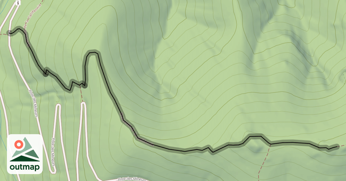 Map of Descente de la Californie