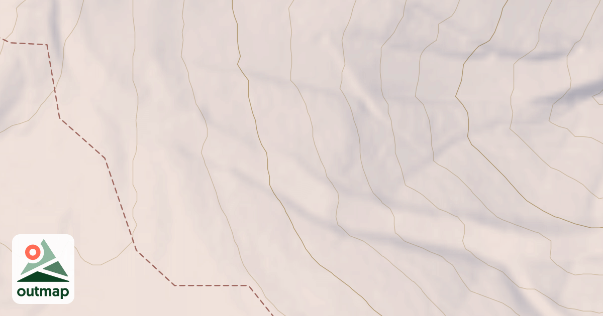 Map of Fiddler's Elbow
