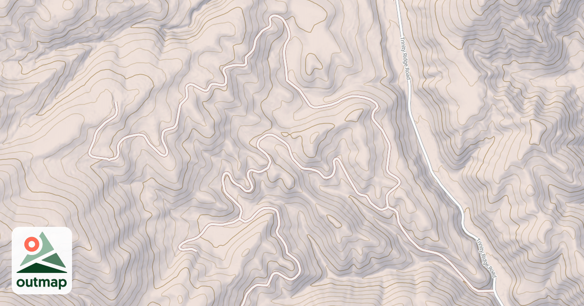 Map of MIDDLE BEAR CREEK