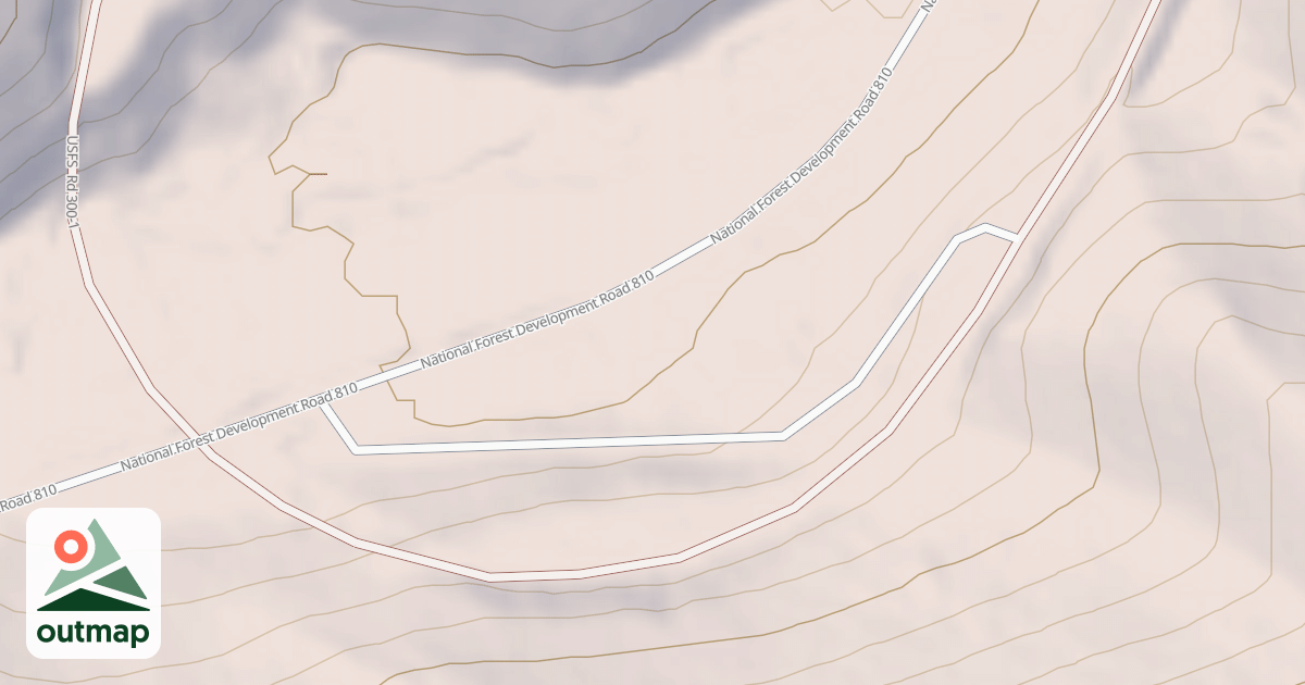 Map of DOMINION SERVICE ROAD