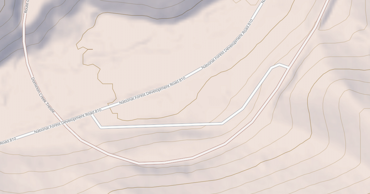 Map preview of DOMINION SERVICE ROAD