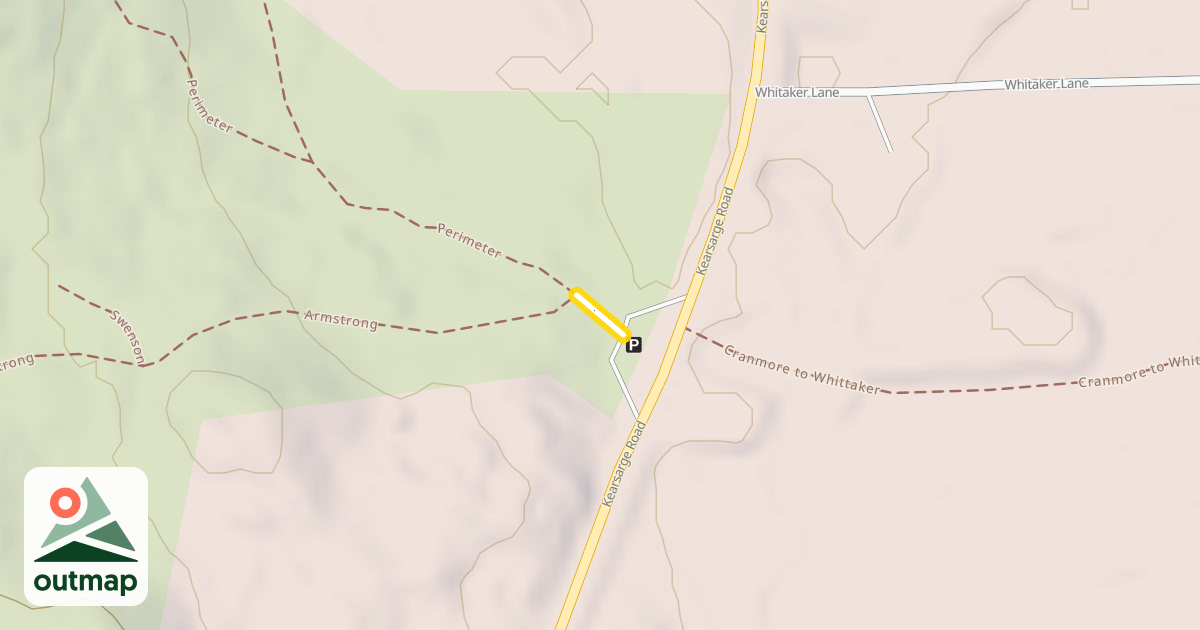 Map of Powerline Trail