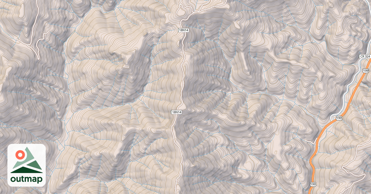 Map of BAKER-MONKEY