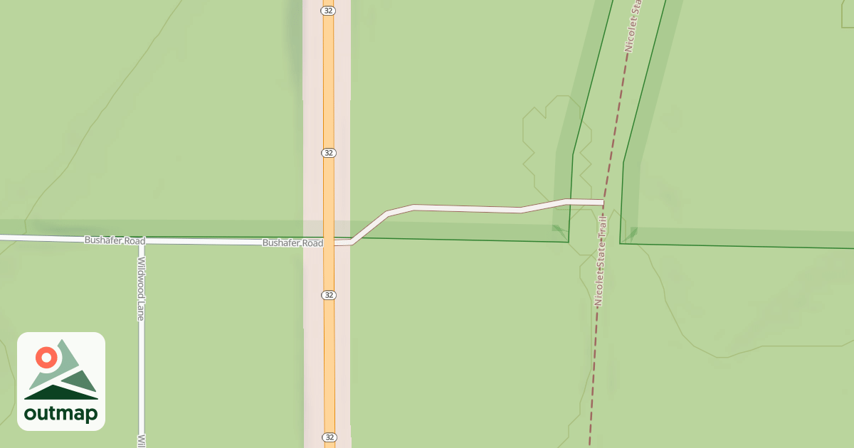 Map of ATV TRAIL LKLN15
