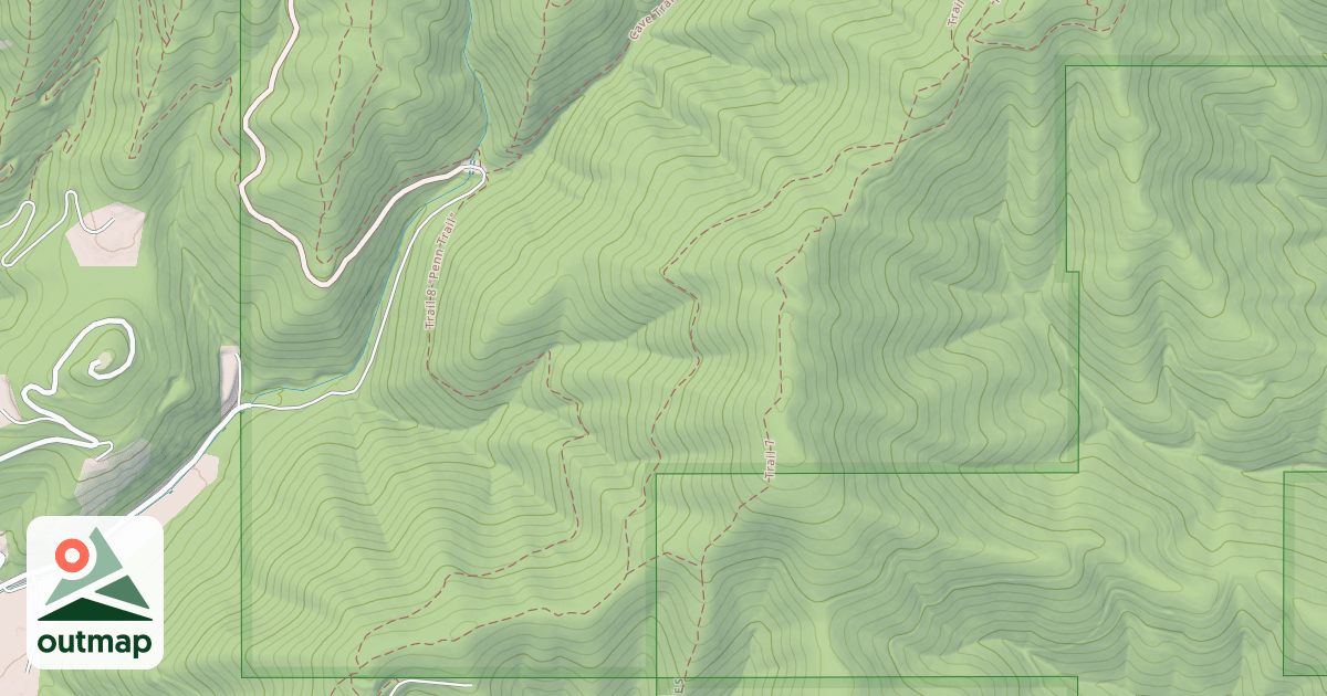 Map of Canfield Mtn Tr Cmpx-Penn Tr-8