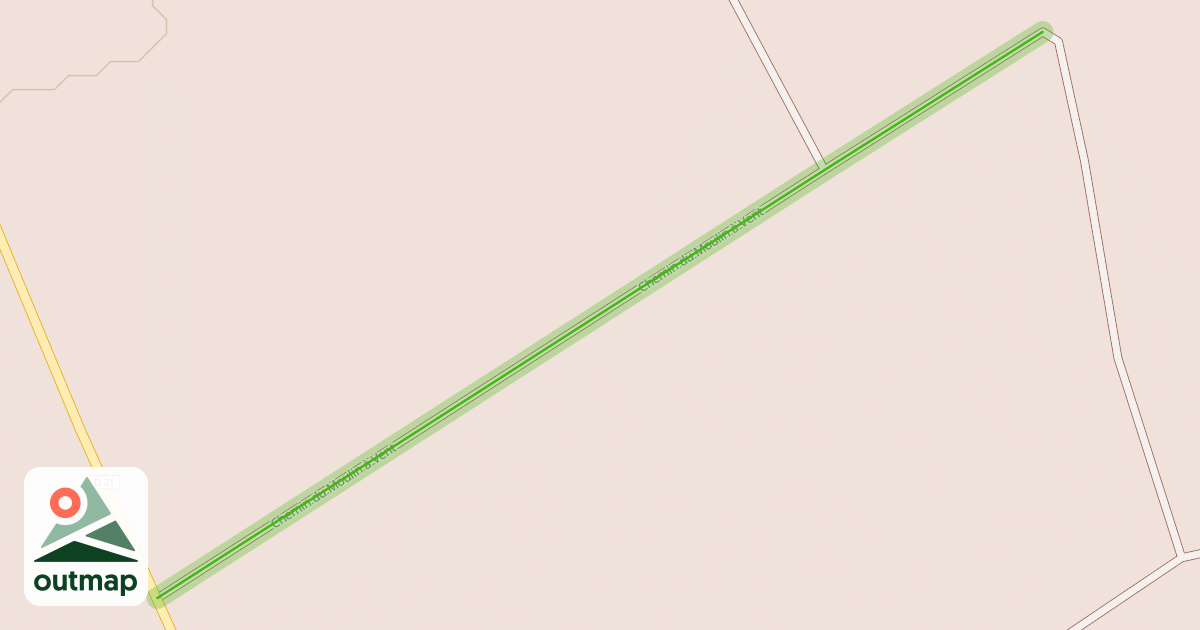 Map of Chemin du Moulin à Vent