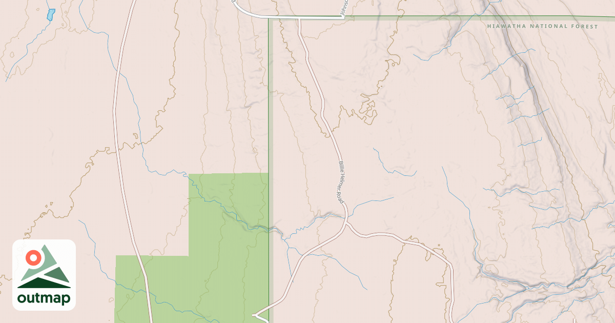 Map of BILLIE HELMER