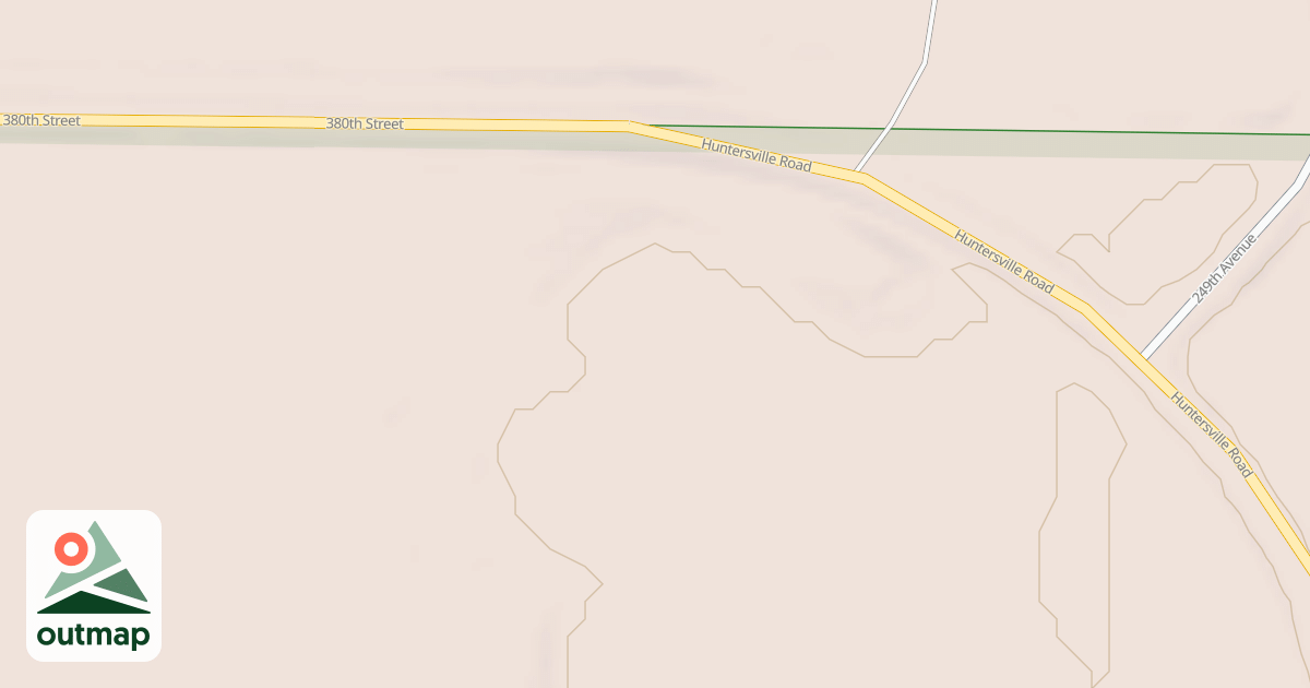 Map of Huntersville Trail