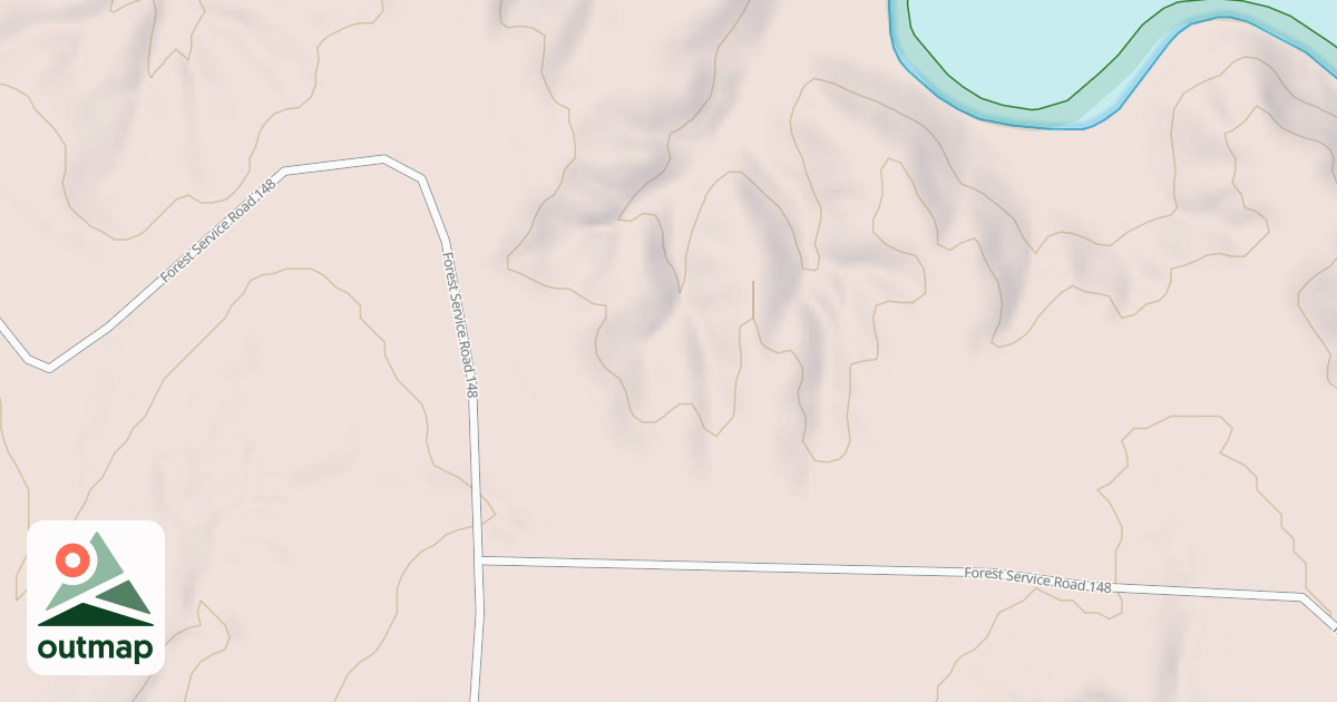 Map of BRITTIN CREEK