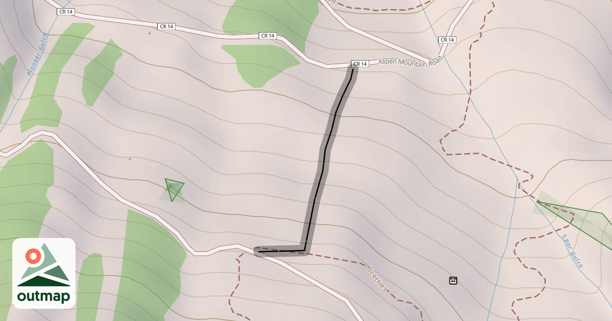 Map of FIS Slalom Hill